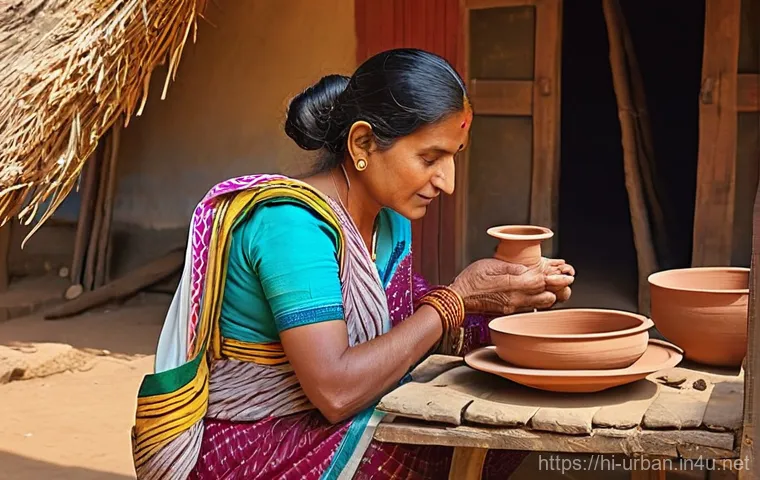 지역균형발전 전략 - **Prompt 1: The Tale of Two Indias: Rural Simplicity vs. Urban Progress**
    "A visually striking s...
